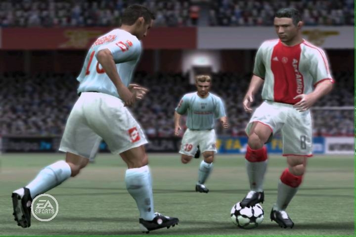 Скриншот из игры FIFA 07 под номером 22