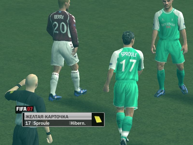 Скриншот из игры FIFA 07 под номером 66