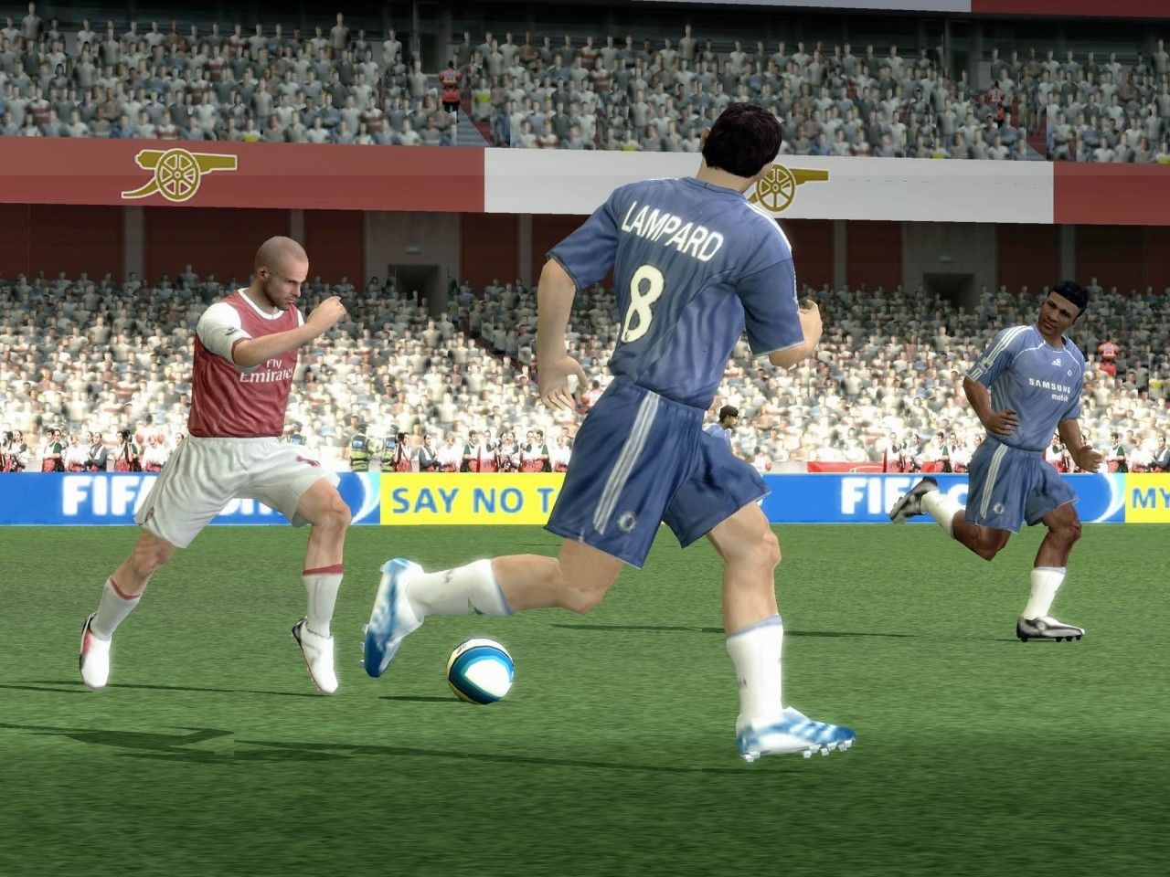 Скриншот из игры FIFA 08 под номером 11