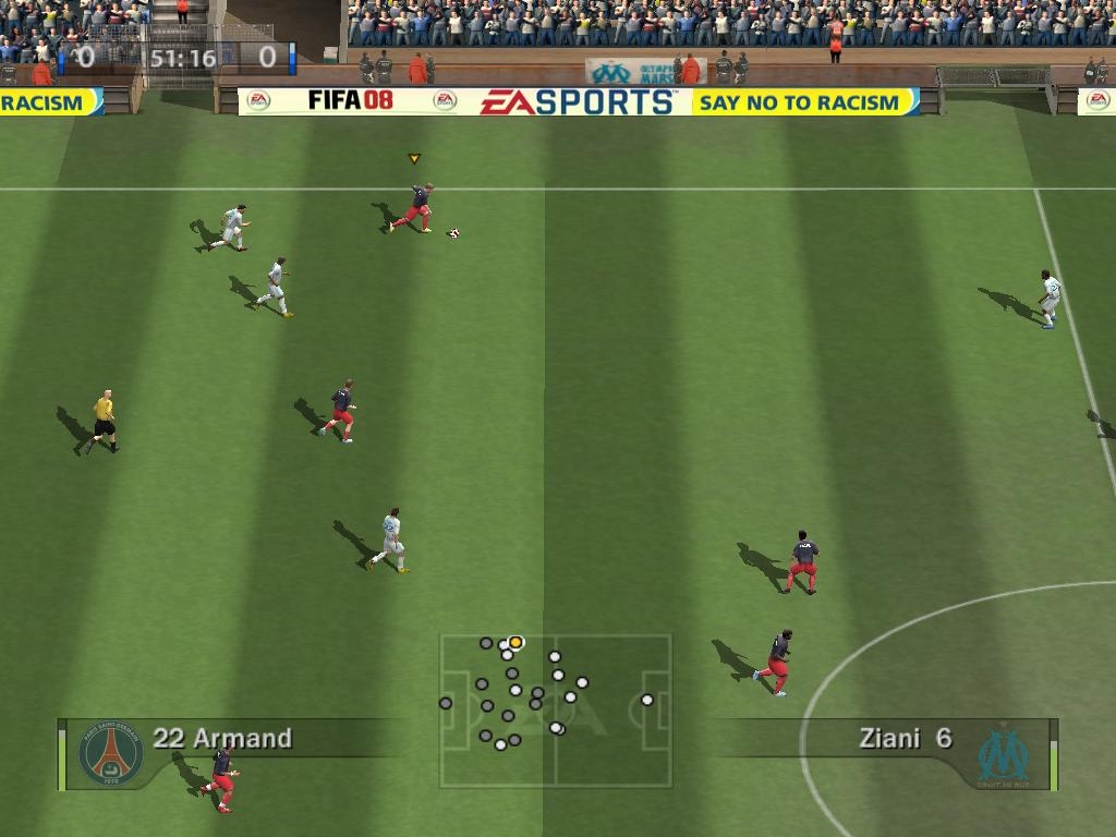 Скриншот из игры FIFA 08 под номером 3