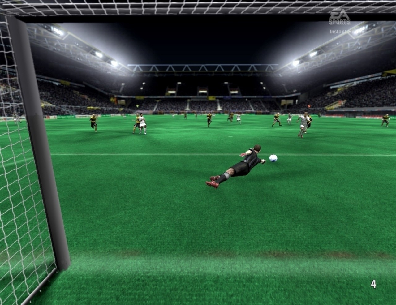 Скриншот из игры FIFA 2009 под номером 24