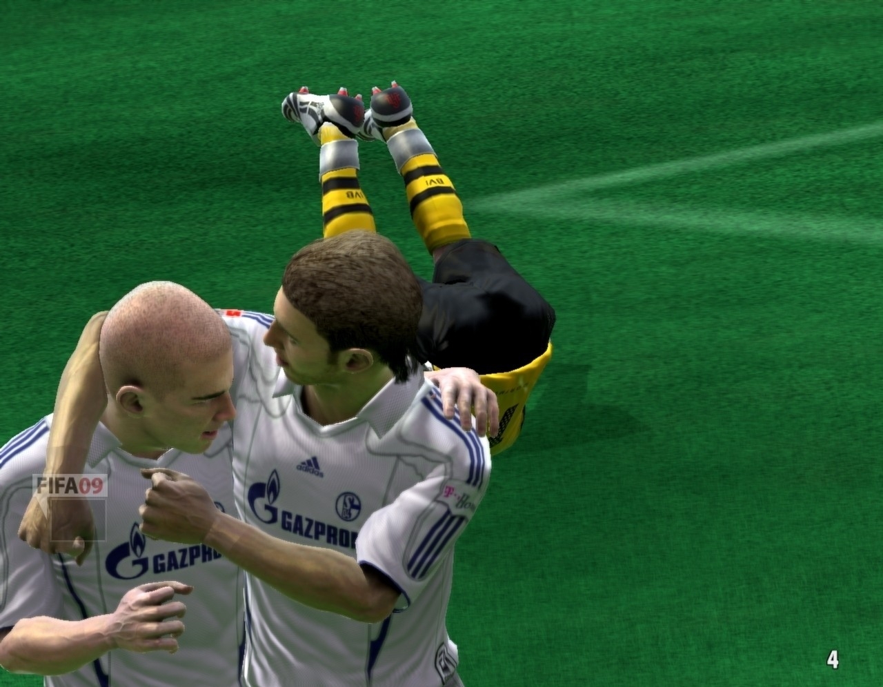Скриншот из игры FIFA 2009 под номером 25