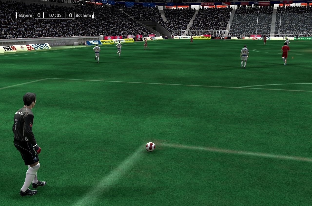 Скриншот из игры FIFA 2009 под номером 45