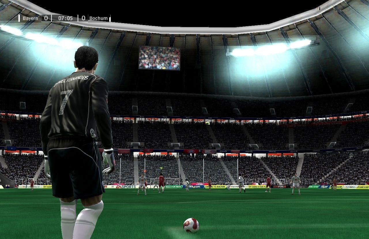 Скриншот из игры FIFA 2009 под номером 46