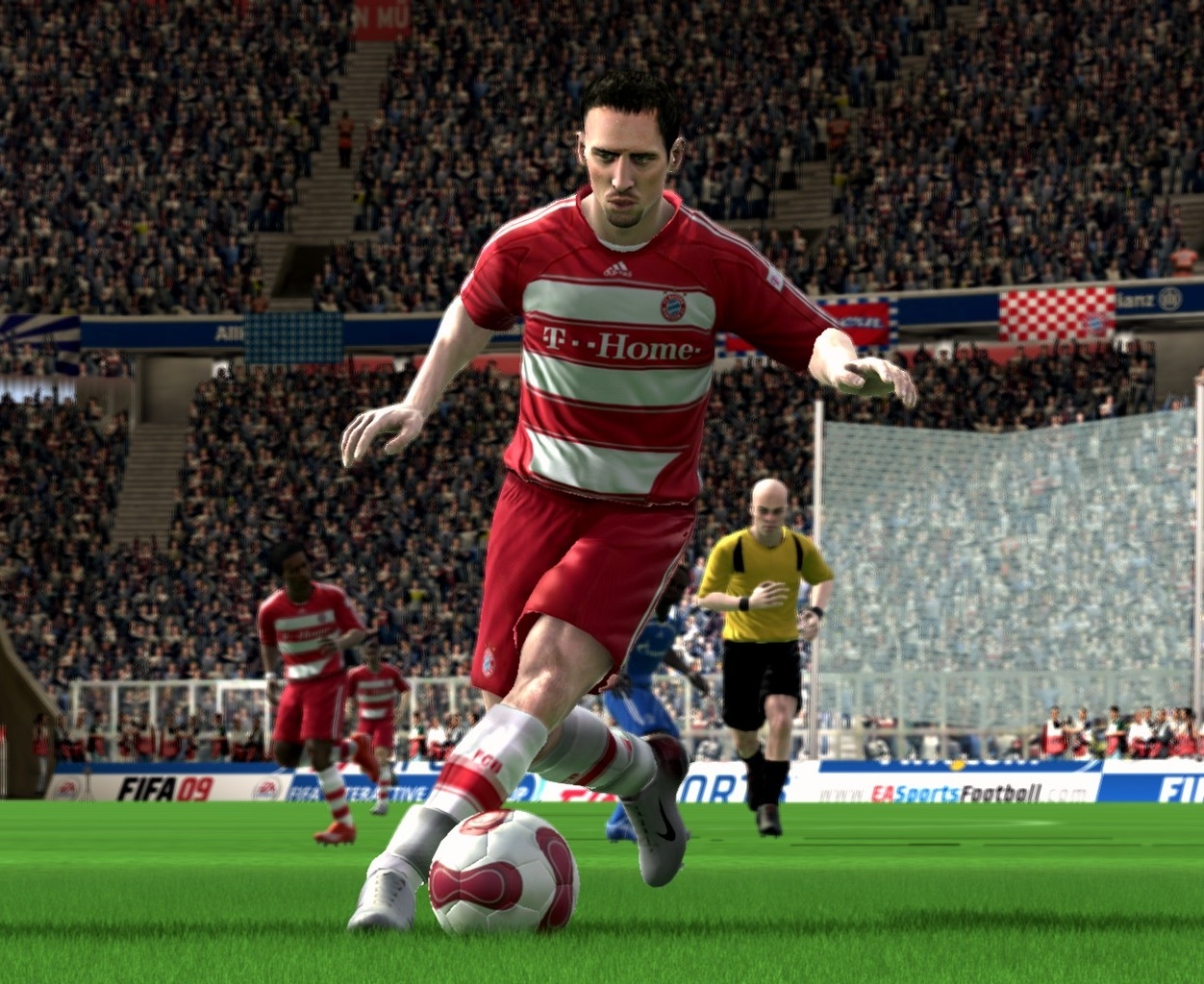 Скриншот из игры FIFA 2009 под номером 8