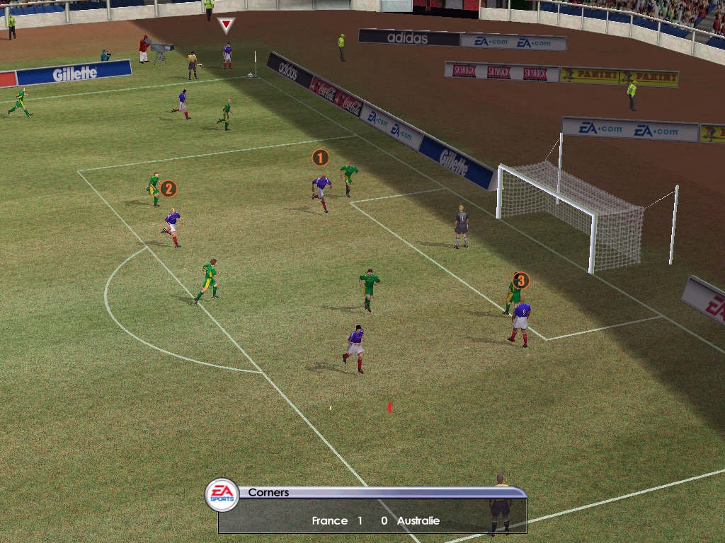 Скриншот из игры FIFA 2002 под номером 11