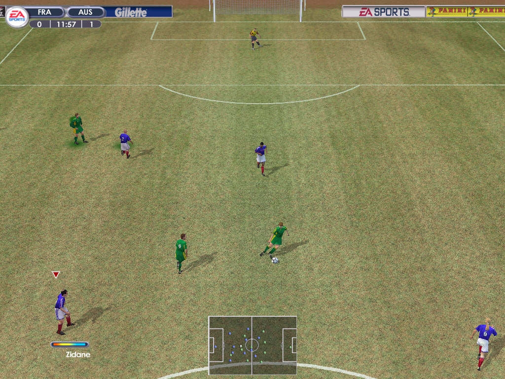Скриншот из игры FIFA 2002 под номером 12