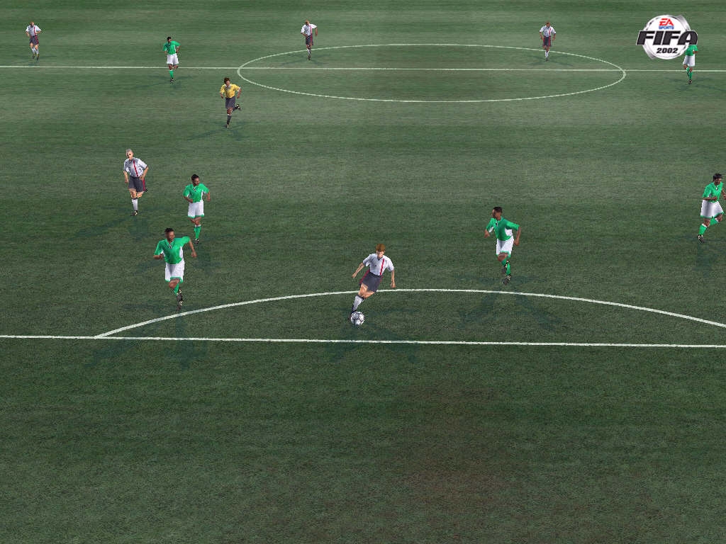 Скриншот из игры FIFA 2002 под номером 13