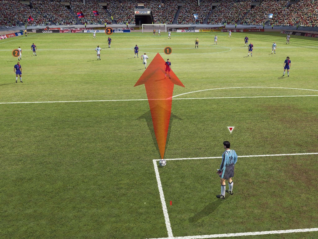 Скриншот из игры FIFA 2002 под номером 20