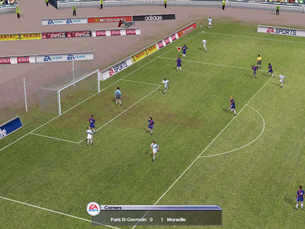Скриншот из игры FIFA 2002 под номером 21