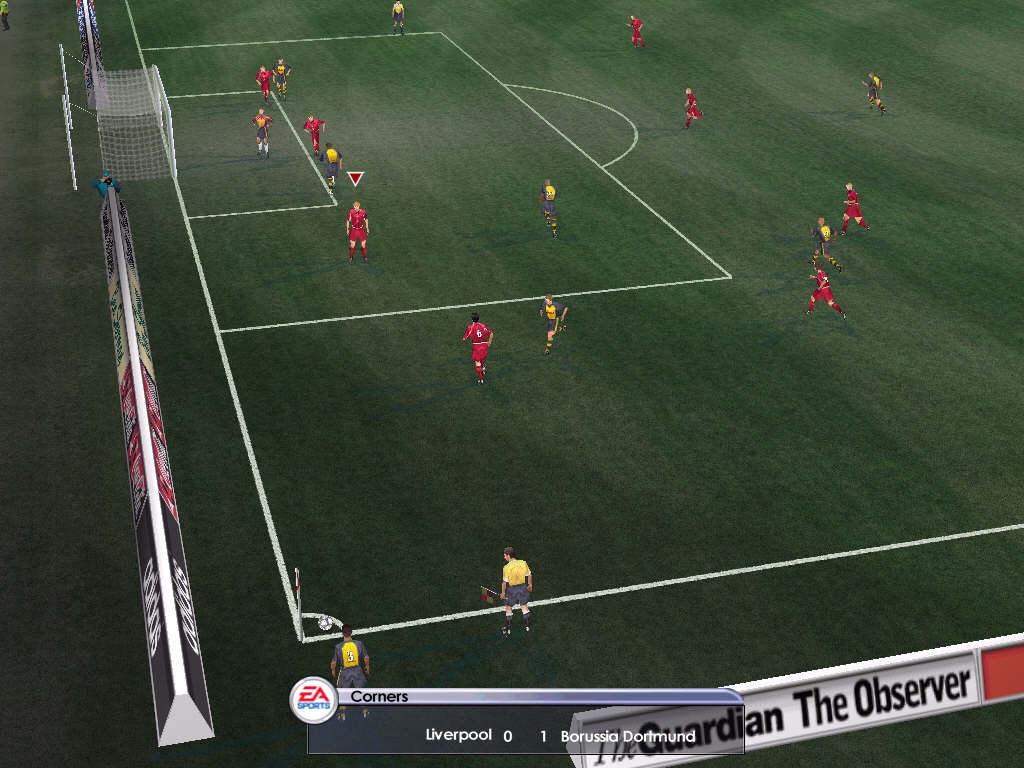 Скриншот из игры FIFA 2002 под номером 22