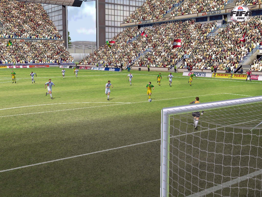 Скриншот из игры FIFA 2002 под номером 7