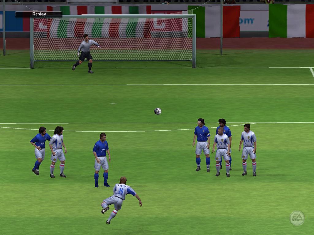 Скриншот из игры FIFA 2003 под номером 34