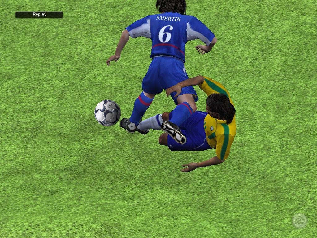 Скриншот из игры FIFA 2003 под номером 41