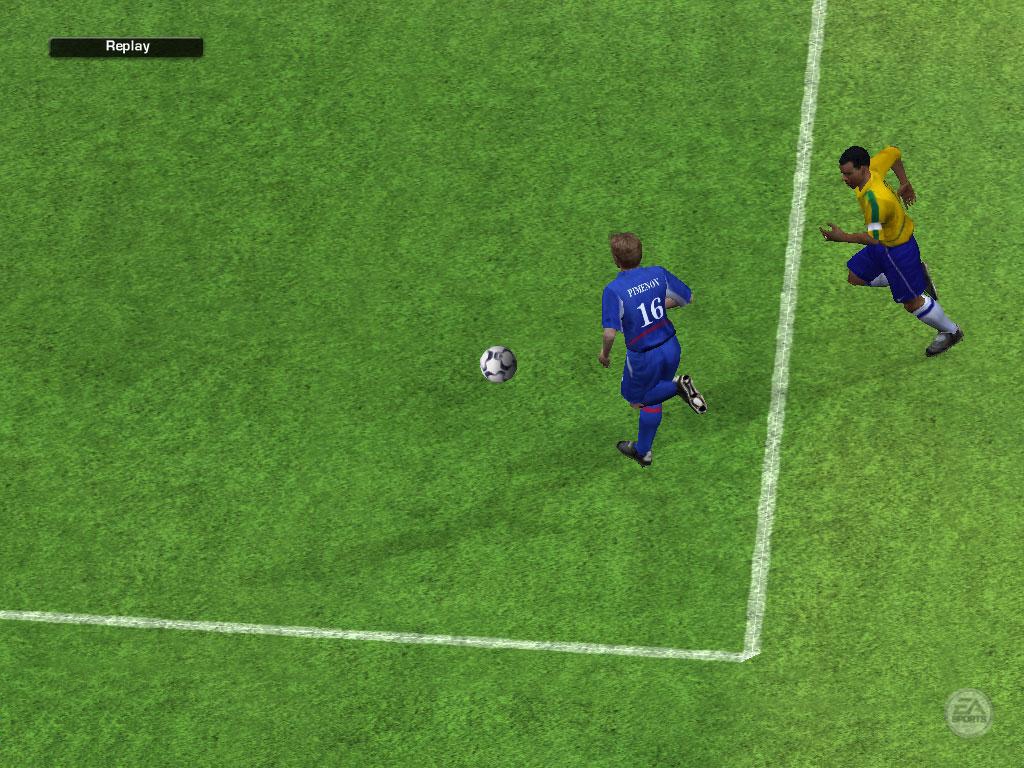 Скриншот из игры FIFA 2003 под номером 42