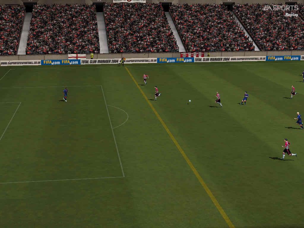 Скриншот из игры FIFA 2004 под номером 28