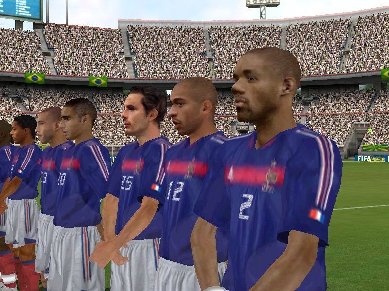 Скриншот из игры FIFA 2005 под номером 8