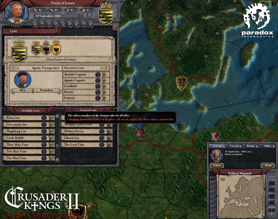 Скриншот из игры Crusader Kings 2 под номером 2