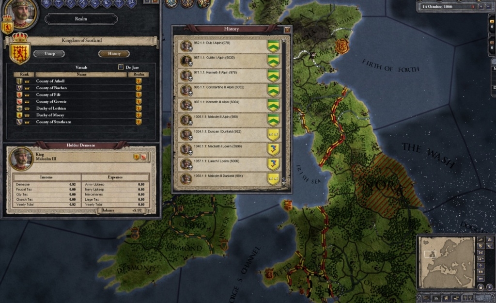 Скриншот из игры Crusader Kings 2 под номером 45