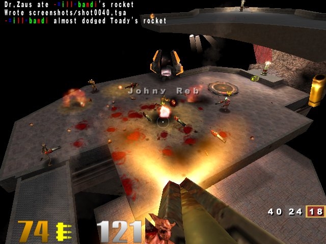 Скриншот из игры Quake 3 Arena под номером 101