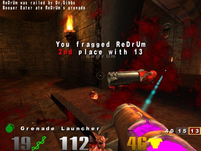 Скриншот из игры Quake 3 Arena под номером 105