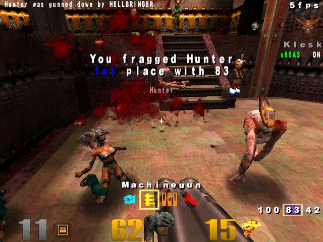 Скриншот из игры Quake 3 Arena под номером 109