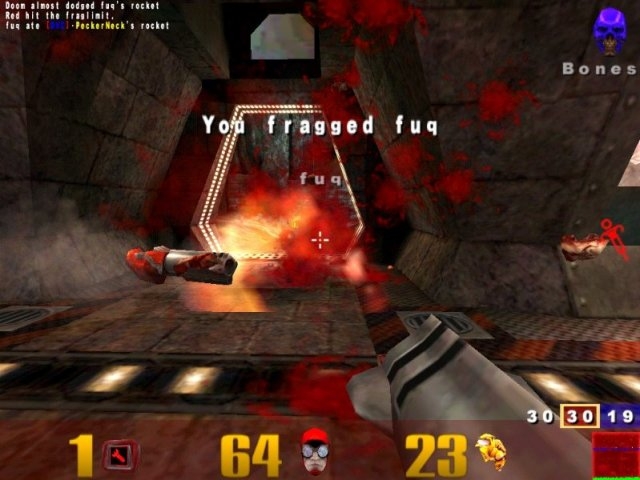 Скриншот из игры Quake 3 Arena под номером 120