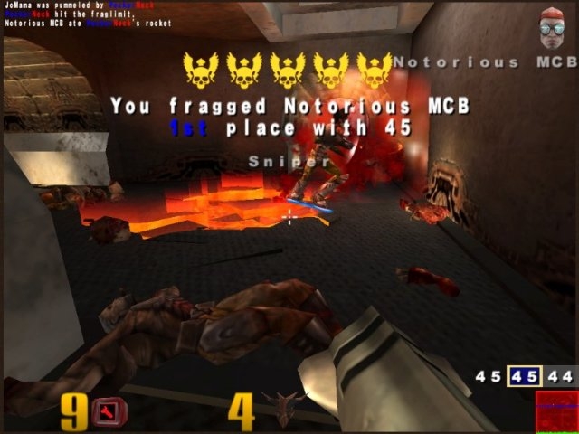 Скриншот из игры Quake 3 Arena под номером 122