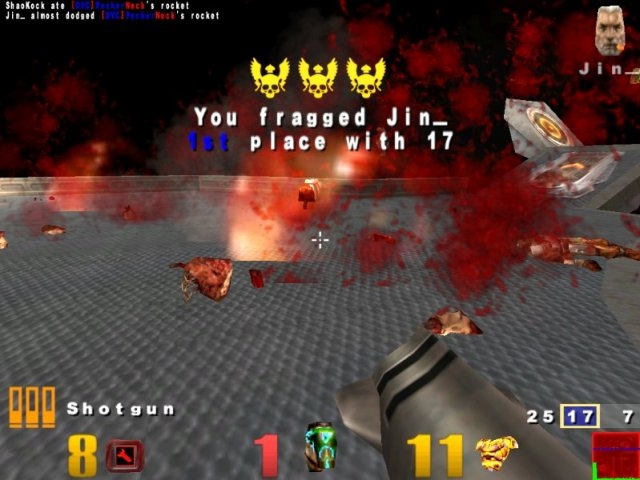 Скриншот из игры Quake 3 Arena под номером 124