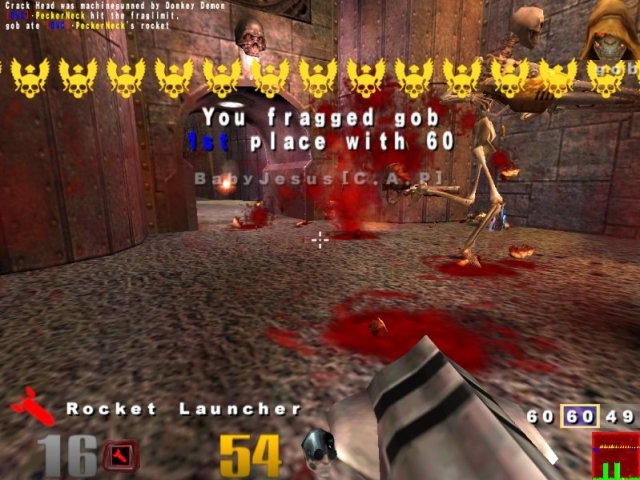 Скриншот из игры Quake 3 Arena под номером 129