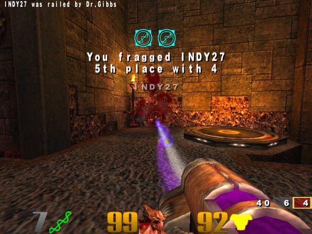 Скриншот из игры Quake 3 Arena под номером 13