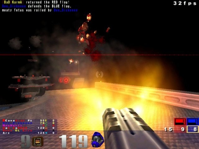 Скриншот из игры Quake 3 Arena под номером 149