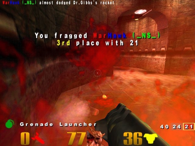 Скриншот из игры Quake 3 Arena под номером 15