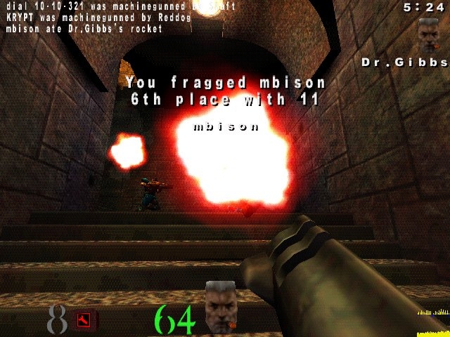 Скриншот из игры Quake 3 Arena под номером 21