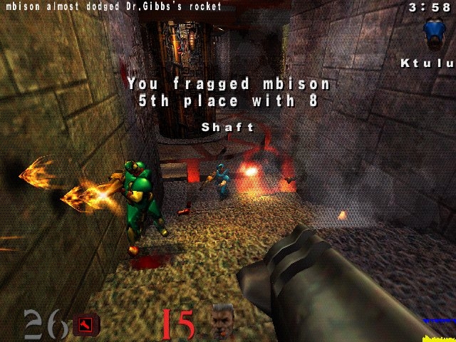 Скриншот из игры Quake 3 Arena под номером 22