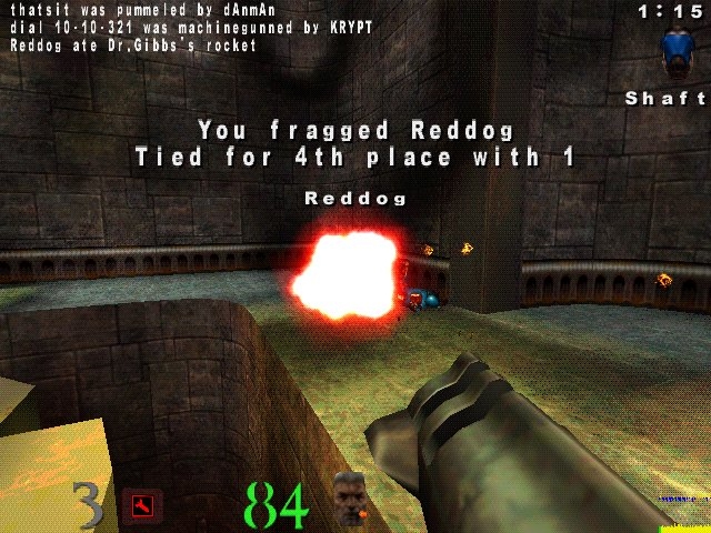 Скриншот из игры Quake 3 Arena под номером 23