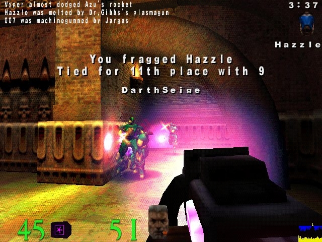 Скриншот из игры Quake 3 Arena под номером 27