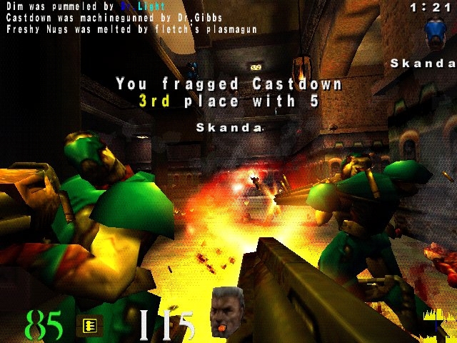 Скриншот из игры Quake 3 Arena под номером 29