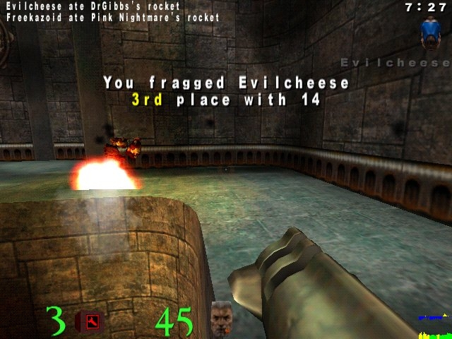 Скриншот из игры Quake 3 Arena под номером 52