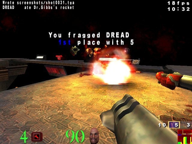 Скриншот из игры Quake 3 Arena под номером 72