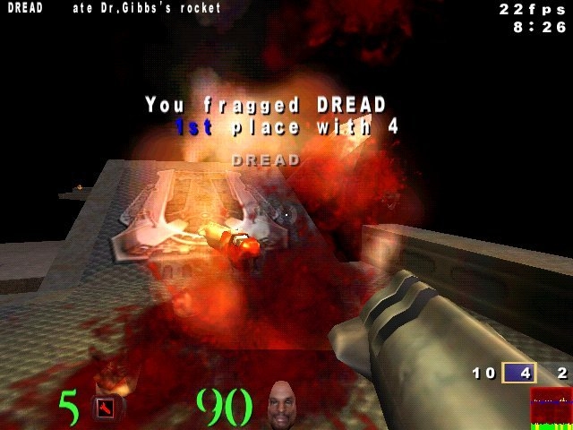 Скриншот из игры Quake 3 Arena под номером 73
