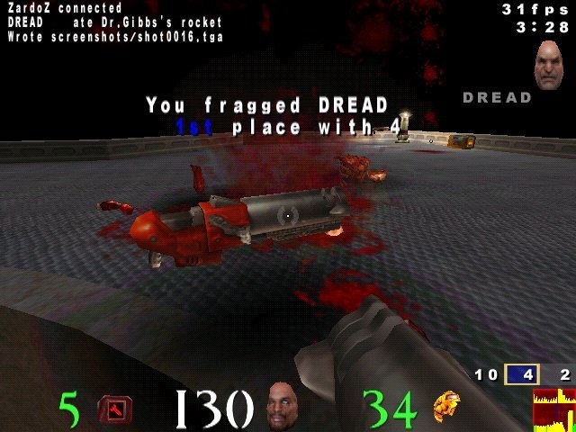 Скриншот из игры Quake 3 Arena под номером 75
