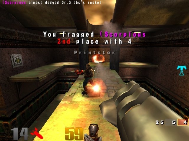 Скриншот из игры Quake 3 Arena под номером 85