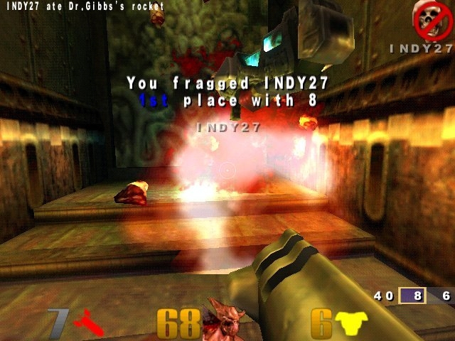 Скриншот из игры Quake 3 Arena под номером 9