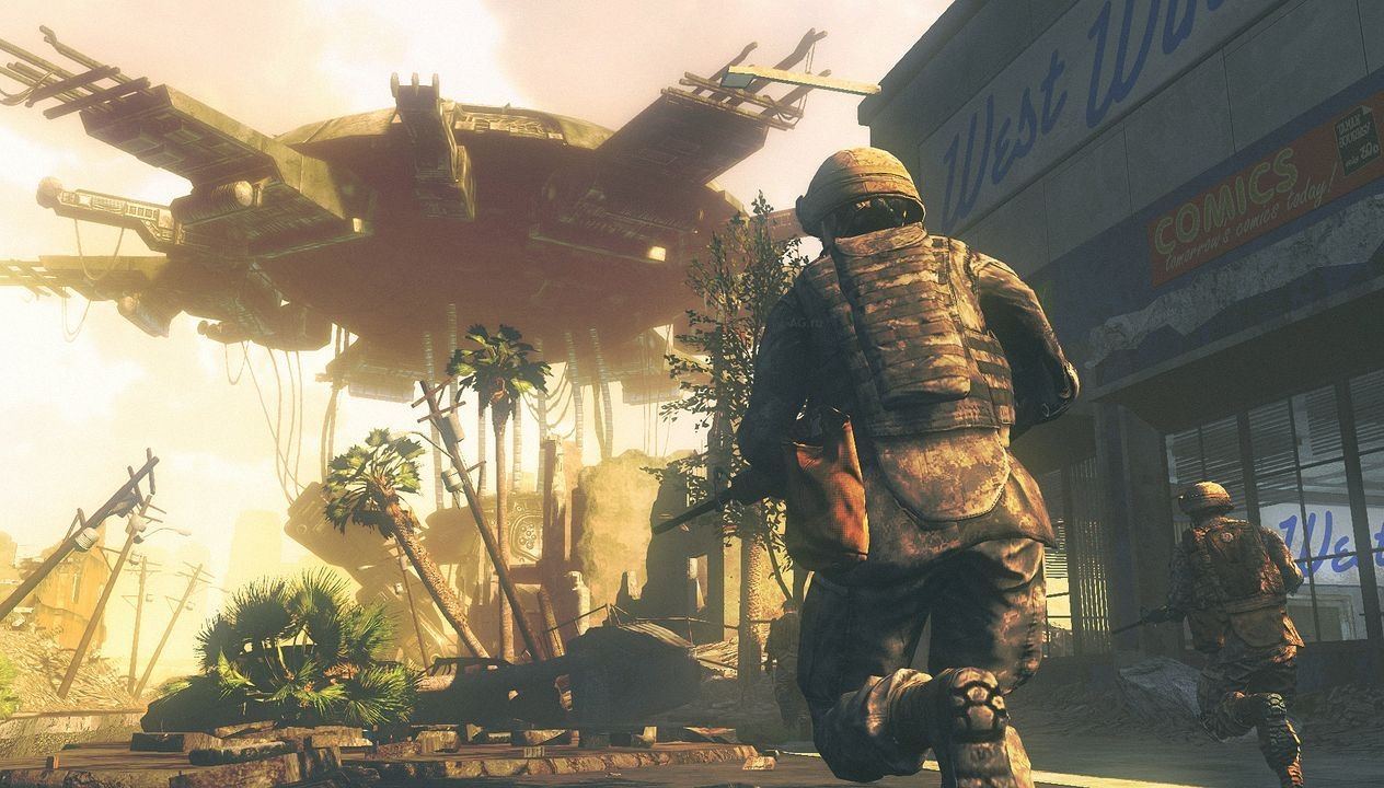 Скриншот из игры Battle: Los Angeles The Videogame под номером 1