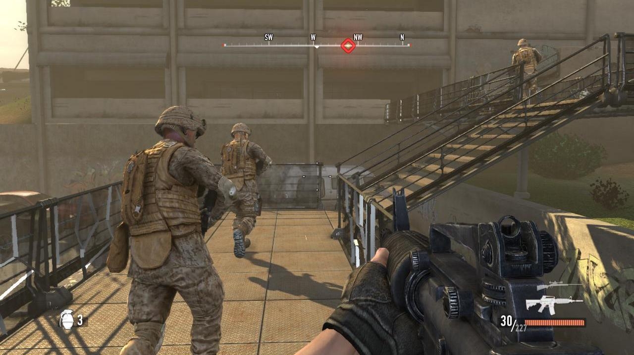 Скриншот из игры Battle: Los Angeles The Videogame под номером 46