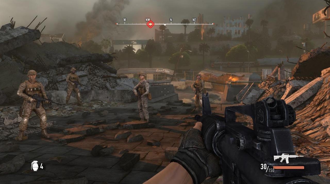 Скриншот из игры Battle: Los Angeles The Videogame под номером 53