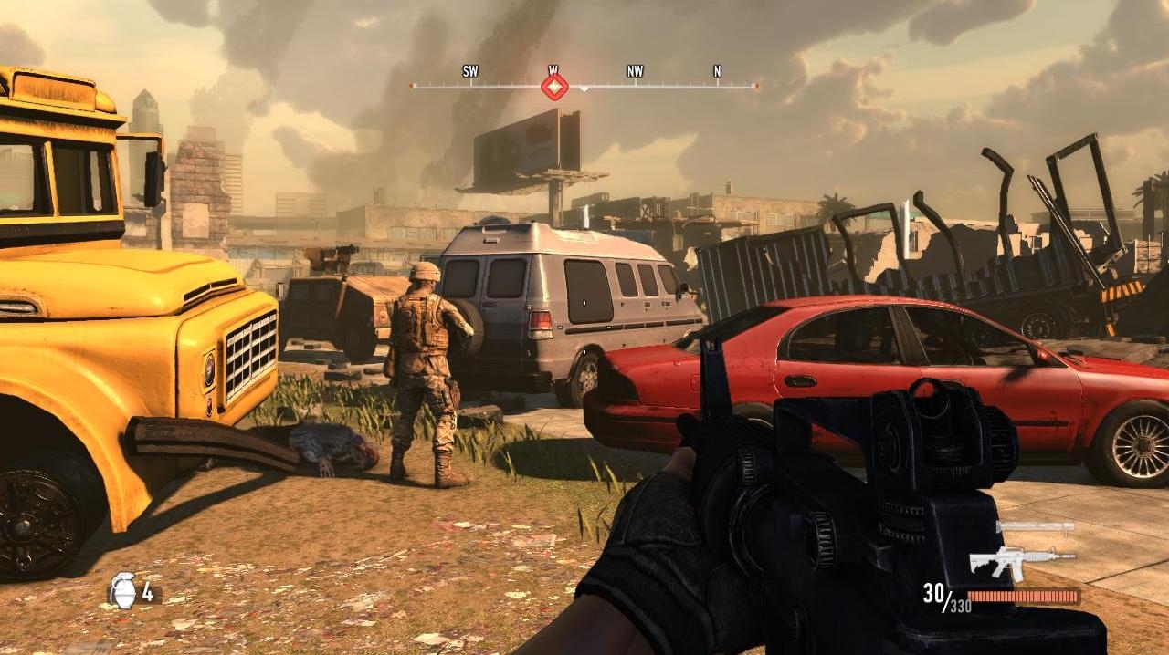 Скриншот из игры Battle: Los Angeles The Videogame под номером 67