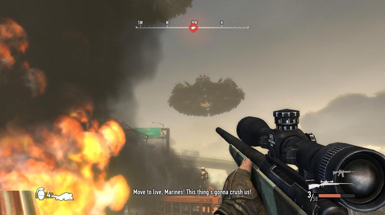 Скриншот из игры Battle: Los Angeles The Videogame под номером 74