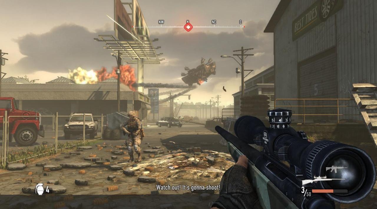 Скриншот из игры Battle: Los Angeles The Videogame под номером 97